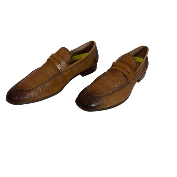 Men’s Moretti‎ Gold Label Leather Loafers Like New Size 12D - Picture 6 of 10